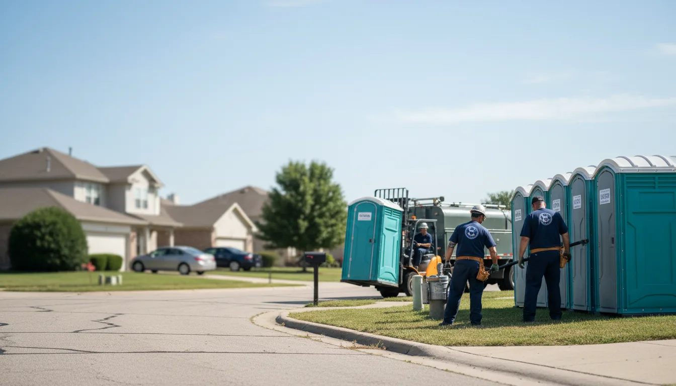 Porta Potty Rental in Deport, TX near me